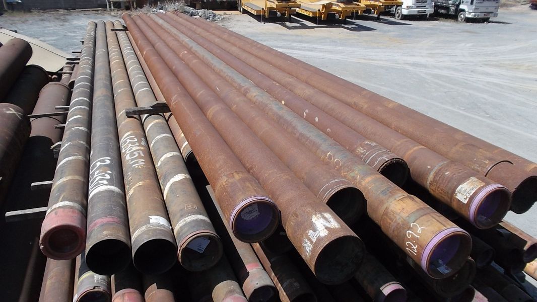 15 ton de tubos de aço de 9 7-8 x 5-8 pol