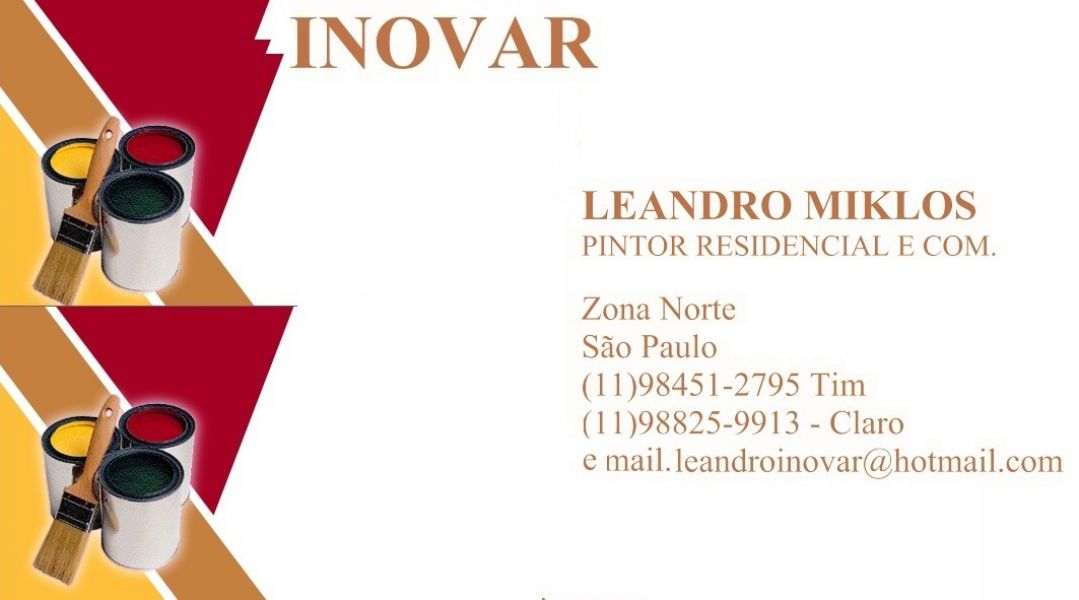 Pintor residencial e Comercial