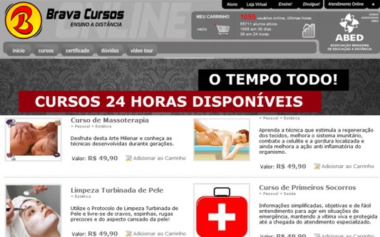 Cursos profissionalizante