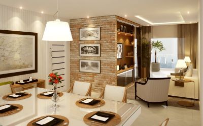 VISTA PANORAMICA AO MAR- A 1 Quadra da BeiraMar Norte-FLORIANÓPOLIS-Apartamento