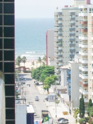 Apartamento de 3 dorm. 1 suíte-churrasq. na sacada - Praia Grande-SP