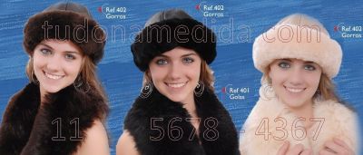 Gorro lã de carneiro (11) 5678-4367 - pantufas