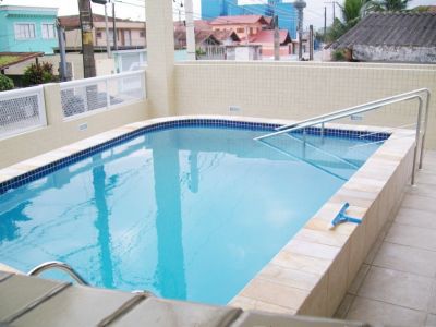 Apartamento de 2 dorm. 1 suíte-churrasq. na sacada - Praia Grande-SP
