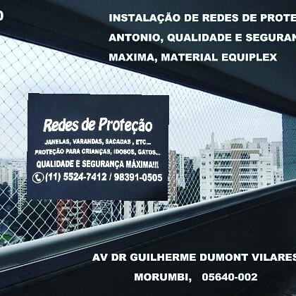 Redes e Telas de Proteção no Jaguaré, Rua Kenkiti Shimomoto,728, (11)   98391-0505