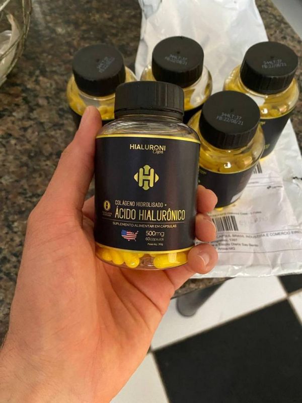 Ácido Hialurônico + Colágeno Hidrolisado (Hialuroni Caps)