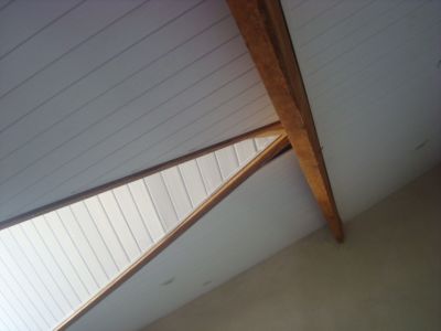 Rebaixamento de  teto em PVC