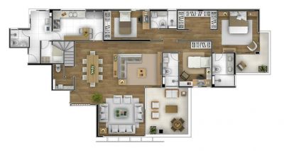 Cobertura pronta para morar em Pinheiros