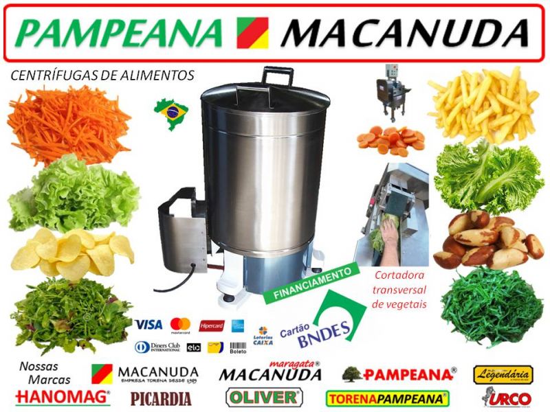 Pampeana Macanuda a máquina profissional de cortar alho-poró