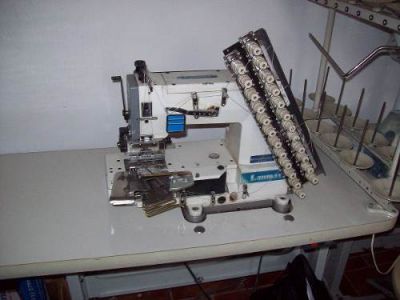 maquina elastiqueira 12agulhas