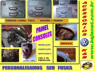 KIT BAJA  E PEÇAS  PARA  VOLKSWAGEN  FUSCA É COM A KB