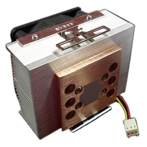 Akasa AK-795 CU Cooler para Intel Pentium III AMD Duron Athlon XP Socket 462 Ventilador: 60x60x15mm