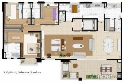 Vendo Apto na Rua Aroaba / VILA NOVA LEOPOLDINA II / 210m²