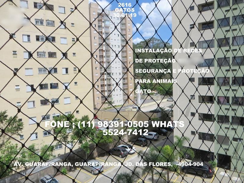 Redes de Proteção no Guarapiranga, Condominio Guarapiranga Park, (11) 5541-8283 