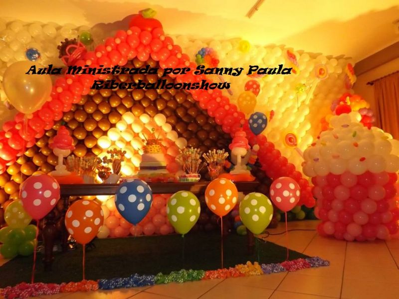 Curso de decoração com balões no RJ