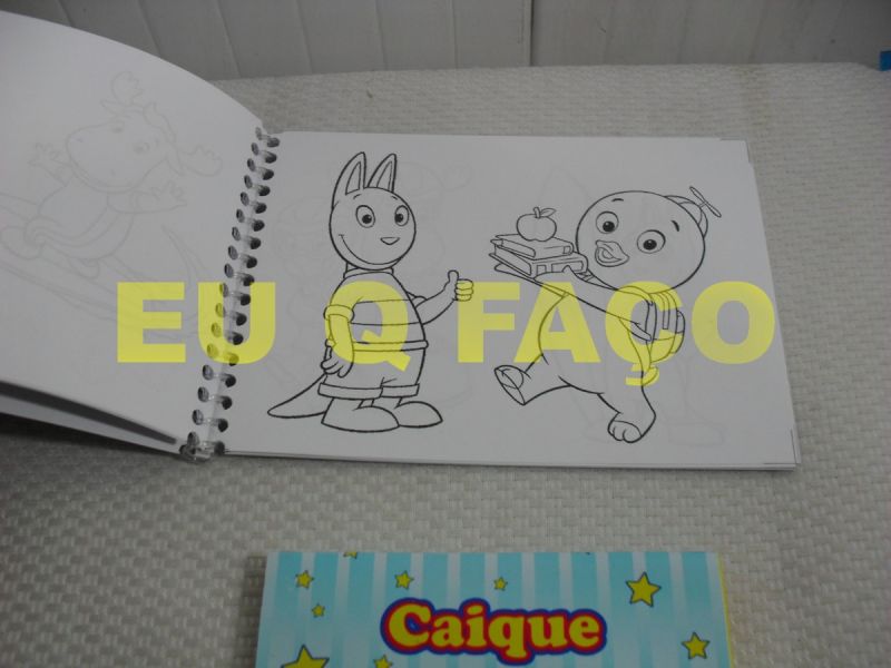 Kit Pinturinha Backyardigans