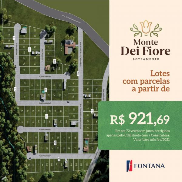 Loteamento Monte dei Fiore bairro Naspolini Criciúma