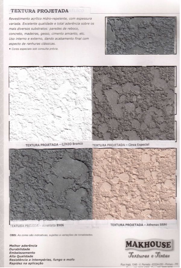 Textura Projetada entrega em Curitiba