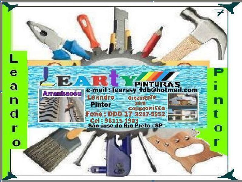 Pinturas : Residenciais, Comérciais, Indústriais e Prediais .