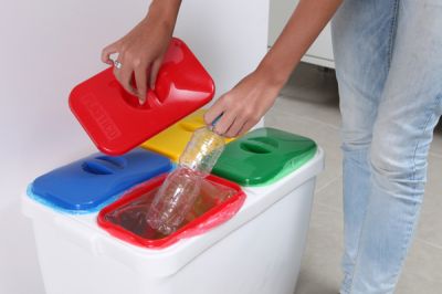 Suporte Sacolas para Lixeiras Seletivas