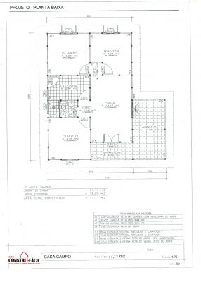 Kit de casa pré fabricada em Placas de Concreto com 50,44 m2 (2 quartos) R$19.500,00