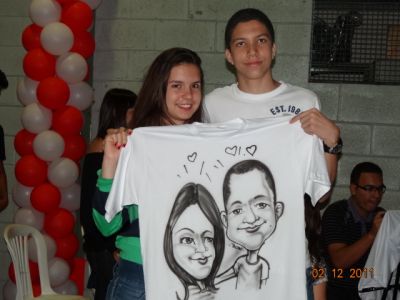Caricaturista para eventos.