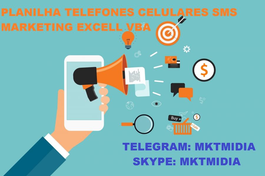 Lista Telefones Celulares Sms Marketing 
