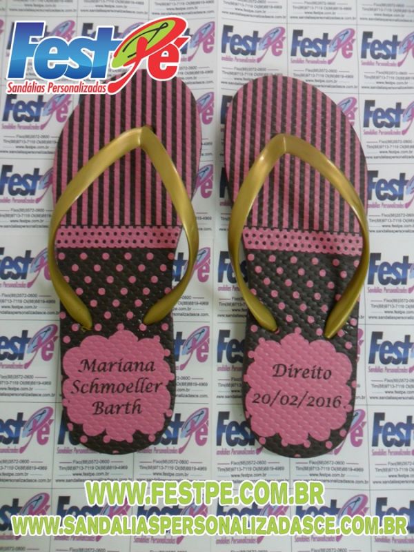 Fest Pé - Sandálias e chinelos personalizados