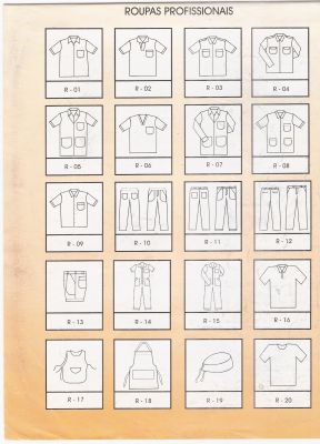 mult modas e uniformes