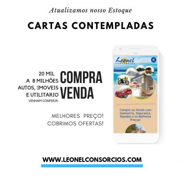 Compramos consorcio, faça sua avaliação ja... 