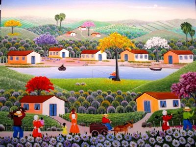 OBRAS DA ARTISTA NAIF VALQUIRIA BARROS A VENDA COM AJUR SP 