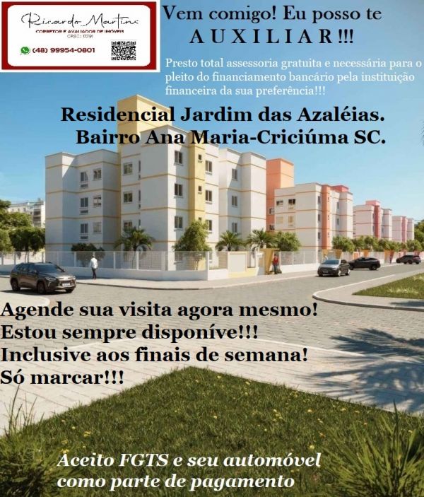 Jardim das Azaléias bairro Ana Maria Criciúma