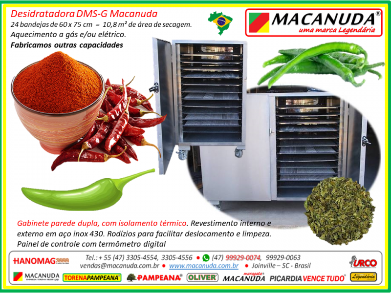 Máquina Profissional Para Secar Ora Pro Nobis e outras Ervas