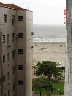 Apto 2 dorms na praia Gonzaga / Santos
