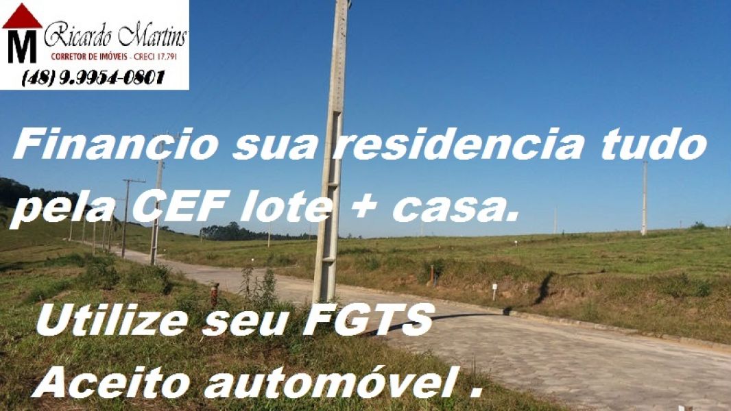 Terreno a venda Cocal do Sul Jardim das Palmeiras Lúcia Giassi