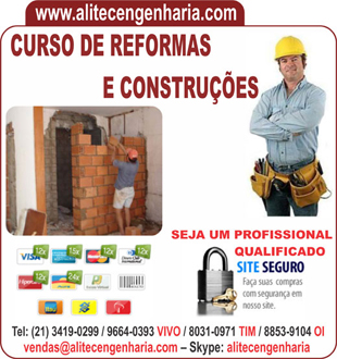 Curso Vídeo Aulas e Apostilas Reformas Residenciais e Comerciais