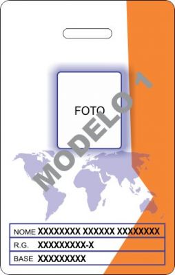 Crachá PVC ou Polaseal