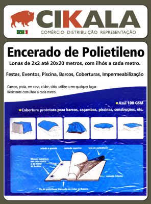 Lona Azul, Plastica, com ilhos, Impermeavel Piscina, Barco