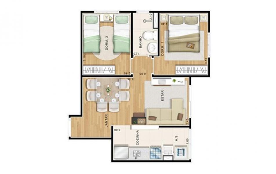 ÓTIMO PREÇO-ELLO CLUB ITAQUERA apartamentos de 1ou 2 dorms,Próximo ao Estádio CORINTHIANS ITAQUERA