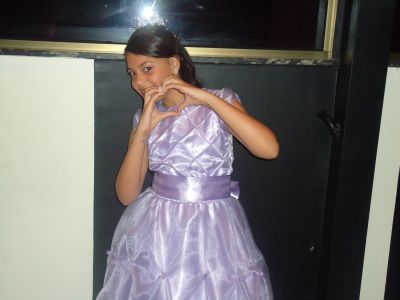 Vestido de Daminha de Casamento