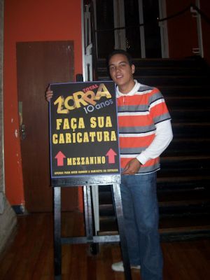 Caricaturista para eventos.