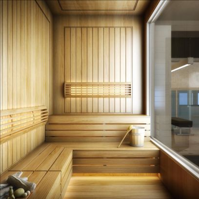 Reparo e construção de Deck de Piscina e Sauna Seca-Cristal Saunas 