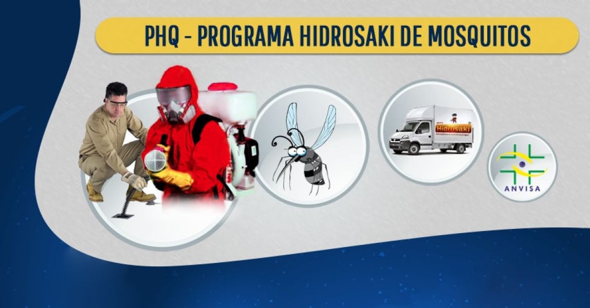 Dedetização contra os mosquitos domésticos