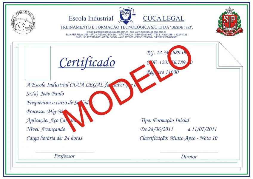 Metalúrgico Você Tem Certificado?