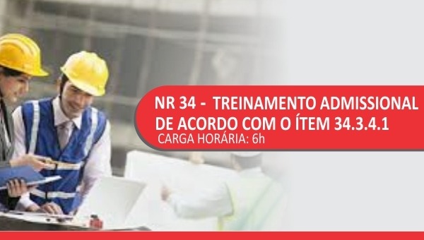 FT - Treinamento NR34 Treinamentos Industriais ON & OFFSHORE