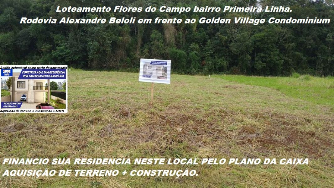 Loteamento Flores do Campo bairro Primeira Linha