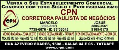 VENDE ESTABELECIMENTO COMERCIAL