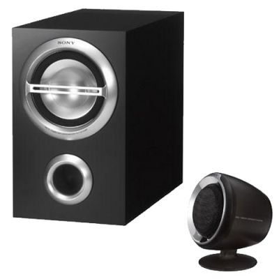  Caixa Acústica e Subwoofer Sony da Computador