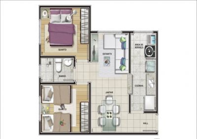 Imóvel na planta Minha Casa Minha Vida,2 dormitórios, Vl Rio-Guarulhos