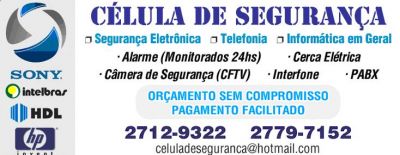 Câmeras de Segurança / Alarmes / Cerca Elétrica / PABX