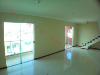 Olinto Imóveis vende Cobertura 3 qts no Recreio em Rio das Ostras